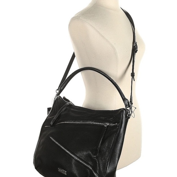Marc by Marc Jacobs Black Leather Shoulder Cross Body Bag - Picture 1 of 11